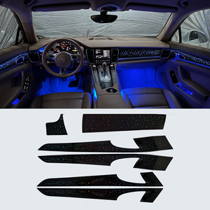 ชุดไฟตกแต่งภายในรถยนต์ระดับมืออาชีพสำหรับ Porsche Panamera รุ่น Long axis/Short axis ปี 2010-2016 ผลิตโดยผู้ผลิตหลอดไฟ LED - Product Image 1