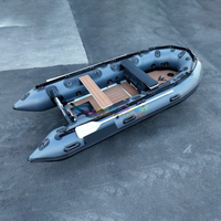 Fourniture de bateau gonflable personnalisé Hypalon bateau ponton gonflable Schlauchboot Mit Yacht à moteur à air catamaran de luxe