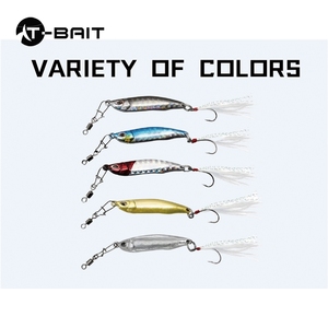 Señuelo de metal Vibe de aleación de zinc 7g/10g/15g/20g cebo de temblor VIB barra blanca tipo S Placa de hierro de pescado de plomo con gancho de canal de sangre - Product Image 4
