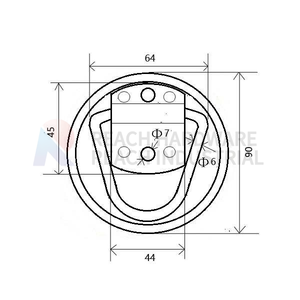 <span class=keywords><strong>Anneau</strong></span> de fixation en acier zingué pour <span class=keywords><strong>remorque</strong></span> de camion, ancre de plancher encastrée avec <span class=keywords><strong>anneau</strong></span> de fixation en <span class=keywords><strong>D</strong></span> pour accessoires de contrôle de la cargaison de camion - Product Image 5