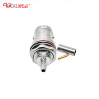 Connecteur coaxial RF WODF BNC-KY-RG179, connecteur femelle BNC, adaptateur coaxial RF RG179 BNC de haute qualité