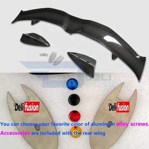 Aileron arrière Elantra N pour Hyundai Elantra N/Avante (CN7) 2021-2025, type ARD, en fibre de carbone véritable, avec supports de fixation - Product Image 2