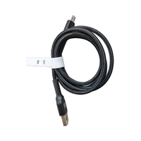 Heatz ZC50 3A-Powerful Fast 3A-Charging USB to Micro NYLON'FIT FAST Cable Compatible avec iPhone et téléphone Longueur de câble de 1m