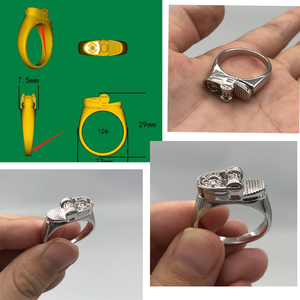 SSeeSY настраиваемый 18k pvd позолоченный, не запятнанный, без пятен, производитель ювелирных изделий из нержавеющей стали, индивидуальная печатка, Кольцо чемпионата - Product Image 2