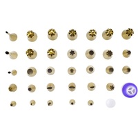 Kit de douilles coniques en acier inoxydable 304 pour décoration de gâteaux, outils de pâtisserie, crème, glaçage, poche à douille, décoration florale