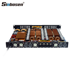 Amplificador K4-1700 de China, 4 Canales, Sonido Profesional para Música, Amplificador de Escenario 1U para Giras - Product Image 3