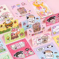 Personnalisable Impression Conception Papier En-tête Carte Cintre Chaussette Support Cookies Topper Avec Euro Trou
