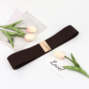 Vente chaude <span class=keywords><strong>élastique</strong></span> dames taille all-match étudiants portent la version coréenne de la bande <span class=keywords><strong>élastique</strong></span> <span class=keywords><strong>ceinture</strong></span> abdominale 5cm <span class=keywords><strong>ceinture</strong></span> confortable - Product Image 3