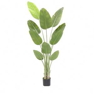 اصنعي استوائي محاكاة شجرة فروع نخيل بلاستيكية لحفلات الزفاف وعيد الميلاد وعيد الفصح ديكور للاستخدام الهندسي لمراكز التسوق - Product Image 6