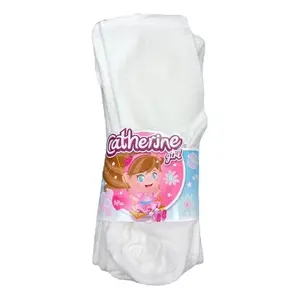 Catherine Girls School <b>Tights</b> Solid Thin Long Winter Opaque Mesh Knitted Hosiery for Children - Product Image 4