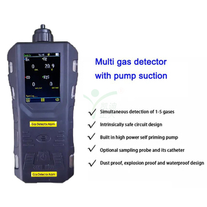Multi Gas Formaldehyde Detector Combustible Oxygen Air Helium Leak Alarm Device Portable VOC PID KDZD400 Internal <b>Pump</b> Type Mult - Product Image 2