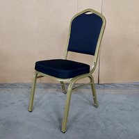 Chaises de banquet en tissu avec structure métallique de haute qualité pour la restauration, les hôtels, les restaurants et les événements