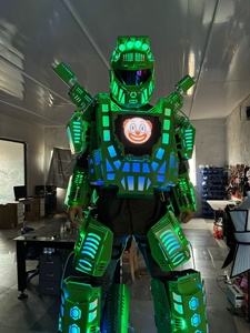 Disfraz <span class=keywords><strong>de</strong></span> robot LED Zancos Traje mecánico mágico Ropa <span class=keywords><strong>de</strong></span> rendimiento Centro comercial Accesorios <span class=keywords><strong>de</strong></span> ambiente - Product Image 3