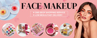 Ensemble de pinceaux de maquillage portables personnalisés en usine, 10 pièces, mini trousse à fermeture éclair, pinceaux pour fard à paupières et cils, vente chaude, maquillage pas cher pour le visage et les lèvres
