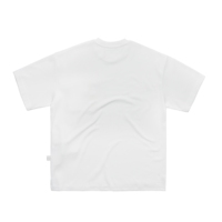 T-shirt à manches courtes pour homme, en tricot gaufré surdimensionné 240 g/m², imprimé avec des lettres