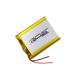 Batterie personnalisée 673450 Batterie au lithium polymère <span class=keywords><strong>rechargeable</strong></span> 3.7V <span class=keywords><strong>1250mAh</strong></span> Batterie Li-po pour talkie-walkie - Product Image 2