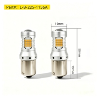 7440 W21W 12V 24V 9-50V 8W 600mA 60 SMD 5-Seiten-Oberlinsen-CANBUS-Automotive-LED-Lampe Weiß Bernstein Rückfahr- und Blinklicht