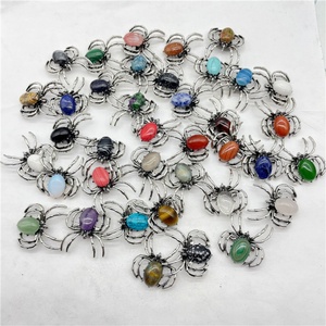 Collar Vintage Cristiano con Araña de Cristal, Colgante con Gema, para Unisex, Regalo de Aniversario, Venta al por Mayor - Product Image 1