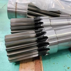 โรงงานผลิตปลอกและเพลาสไปลน์ขนาดใหญ่ที่ไม่ได้มาตรฐานสำหรับรถขุดและเครื่องจักรก่อสร้าง - Product Image 3