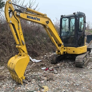 Excavatrice d'occasion Komatsu PC35 PC55MR, Mini-excavatrice sur chenilles Komatsu PC55MR, Mini-excavatrice Komatsu PC35U PC18 35 56 70 - Product Image 5