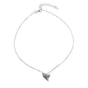 Trendz personalizado chapado en oro de plata metálica de diente de tiburón de <span class=keywords><strong>los</strong></span> niños collar - Product Image 2