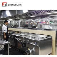 Équipement de cuisine pour hôtels, restaurants industriels et McDonald's, en acier inoxydable, outils de cuisine commerciaux pour la restauration rapide et équipement de cuisson