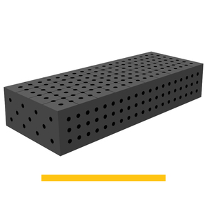 บล็อกเชื่อมต่อ1000x400x200มม. steelplus gpph ความหนา12มม. รู16มม. 50x50mm กริด - Product Image 1