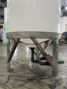 Réservoir PE à fond conique blanc 100L 200L pour cône de dosage de liquide chimique avec prix du plastique du réservoir debout - Product Image 5
