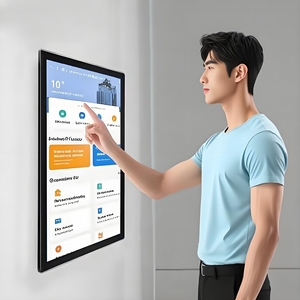 21.5 27 23.8 32 "inch chất lượng cao cánh tay Android treo tường màn hình cảm ứng kiosk/Màn hình Màn hình cảm ứng/kỹ thuật số biển màn hình - Product Image 1