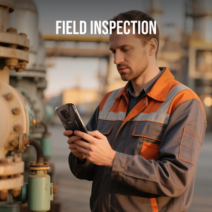 Hugerock 6.3-inch 4G IP68 1D/2D di động cầm tay máy quét mã vạch máy tính bảng Quản Lý Hàng Tồn Kho hệ thống Android Máy quét gồ ghề PDA - Product Image 1