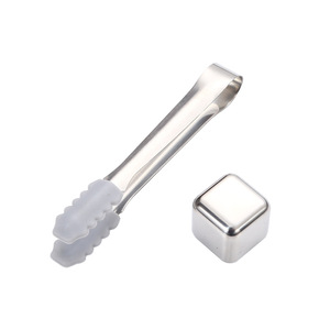 Pierres à whisky en acier inoxydable, cubes de glace réutilisables, ensemble de pierres à glace pour vodka et bière, refroidisseur à whisky, accessoires de bar - Product Image 4