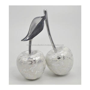 Bandeja decorativa moderna para servir alimentos, bandeja clásica de madera para servir con asa de bocina para uso en el hogar, Hotel, fiesta de boda - Product Image 4