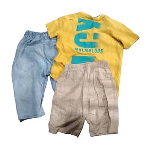 Abbigliamento Estivo di Seconda Mano per Bambini, T-Shirt e Gonne Colorate in Poliestere per Ragazzi e Ragazze, Uso Quotidiano per i Più Piccoli - Product Image 3