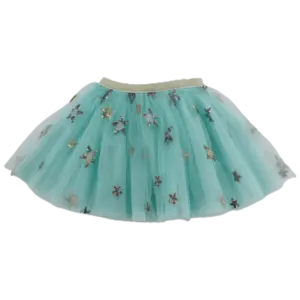 Girl's Star Tutu Embroidery puffy Skirts Baby Infant Kids Polyester Pentagrams Tutu for Party Boutique