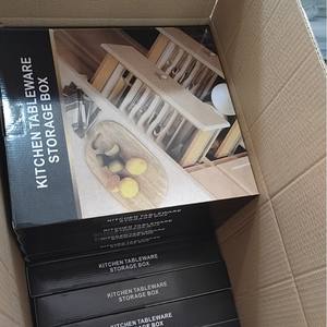 Organizzatore <span class=keywords><strong>per</strong></span> <span class=keywords><strong>Cassetti</strong></span> Espandibile a Due Livelli Senza BPA, Vassoio Verticale <span class=keywords><strong>per</strong></span> Utensili da Cucina, Portaposate - Product Image 5