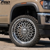 Jantes forgées 22x12 22x14 24x12 24x14 24x16 26x12 26x14 26x16 8x180 8x170 8x6.5 5x5.5 6x5.5 pour camion GMC Sierra 1500/2500/3500HD