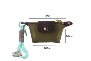 <span class=keywords><strong>2025</strong></span> cao cấp thời trang mặt dây chuyền lưu trữ chính Túi Oxford vải với bánh bao đồng xu Ví và Tai nghe phong cách cao cấp Móc chìa khóa - Product Image 2