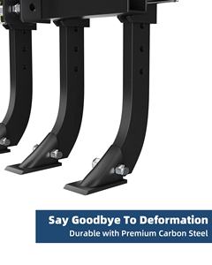 Outil de <span class=keywords><strong>scarificateur</strong></span> de charrue _ Tracteur cultivateur amovible avec 6 tiges de <span class=keywords><strong>scarificateur</strong></span> - Product Image 4