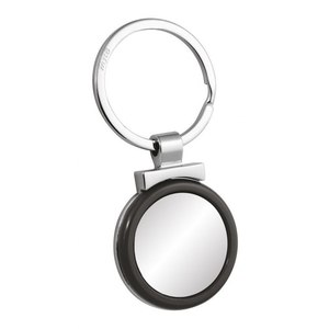Portachiavi Nero con Cornice Elegante in Vetro - Product Image 1