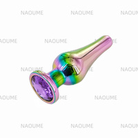 Hot Selling Dazzling Metal Anal Plug für Frau 3 Größen Butt Plug Stimulator Frauen Mastur bator Sexspielzeug für Frau und Männer Paar