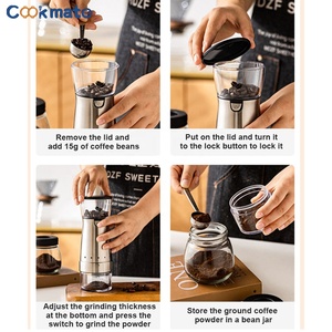 Fuerte juego <span class=keywords><strong>de</strong></span> Cafetera Inteligente AI <span class=keywords><strong>Molinillo</strong></span> Eléctrico + filtro + elaboración <span class=keywords><strong>de</strong></span> cerveza para cocina, coche, oficina y al aire libre - Product Image 6