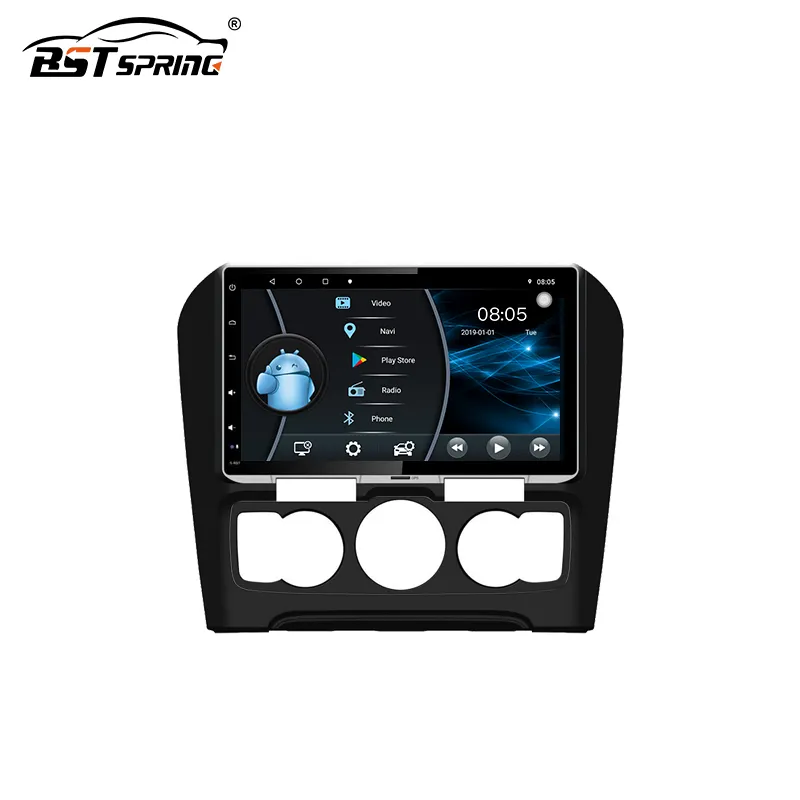 Bosstar-radio multimedia con gps para coche, radio con reproductor dvd, Android, 9 pulgadas, para Citroen C4, Sega L, 2015