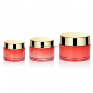 Flacon rond pour crème cosmétique, emballage de voyage, boîte vide avec matériau inclus - Product Image 3