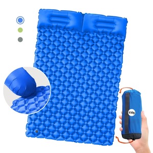 Camping Sleeping Pad Mat With Built-in Foot Pump Lightweight Compact Air Mattress Best Sleeping Mat Ultralight Inflatable