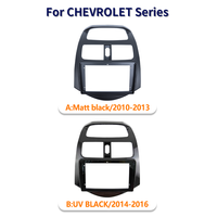 Meihua Accessoires d'intérieur Panneau radio Android pour Chevrolet Spark Baic Beat Daewoo Matiz 2010-2013 Dash Kits