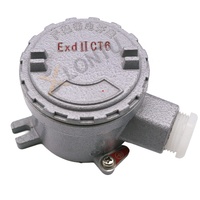Boîtier de jonction de bornes ATEX en alliage d'aluminium IP65/66 Protection antidéflagrante Bornes antidéflagrantes Boîtiers d'instruments électroniques