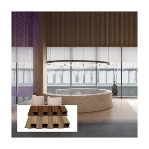 <span class=keywords><strong>Panneau</strong></span> mural en WPC cannelé de luxe, grand <span class=keywords><strong>panneau</strong></span> en liège, grille en feutre, lambris mural - Product Image 5