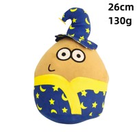 Nouveau jouet en peluche Pou transfrontalier de poupée extraterrestre d'escargot comique personnalisable avec remplissage en coton PP emballé dans un sac OPP