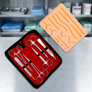 Kit de suture en acier inoxydable pour étudiants en médecine, pratique de la suture chirurgicale, certifié CE, éducation médicale, compétences cliniques - Product Image 5
