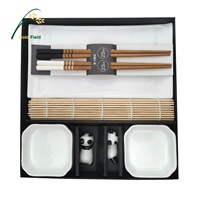Baguettes pratiques à Sushi populaires en Europe asie tapis à Sushi assiette à Sushi ensemble de vaisselle
